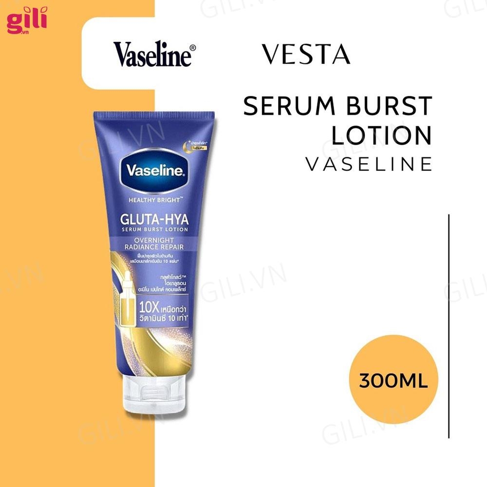 Sữa dưỡng thể Vaseline Gluta-Hya 10X Over Night 300ml chính hãng