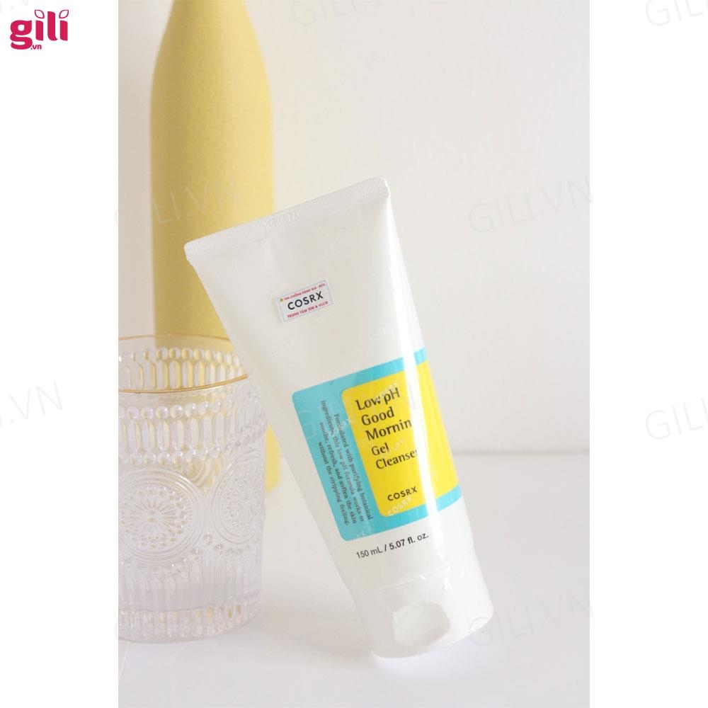 Sữa rửa mặt Cosrx Low pH Good Morning Gel Cleanser 150ml chính hãng