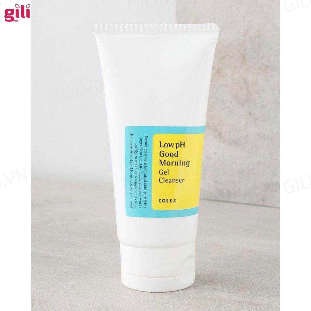 Sữa rửa mặt Cosrx Low pH Good Morning Gel Cleanser 50ml chính hãng