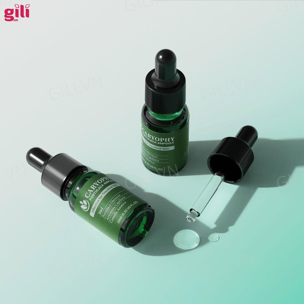 Tinh chất serum giảm mụn Caryophy Portulaca Ampoule 10ml chính hãng