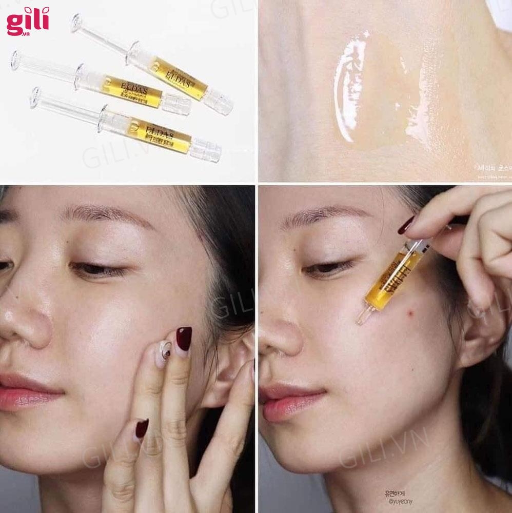 Serum tế bào gốc Eldas EG Tox Program Coreana set 4 ống chính hãng