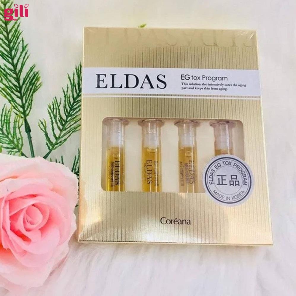 Serum tế bào gốc Eldas EG Tox Program Coreana set 4 ống chính hãng