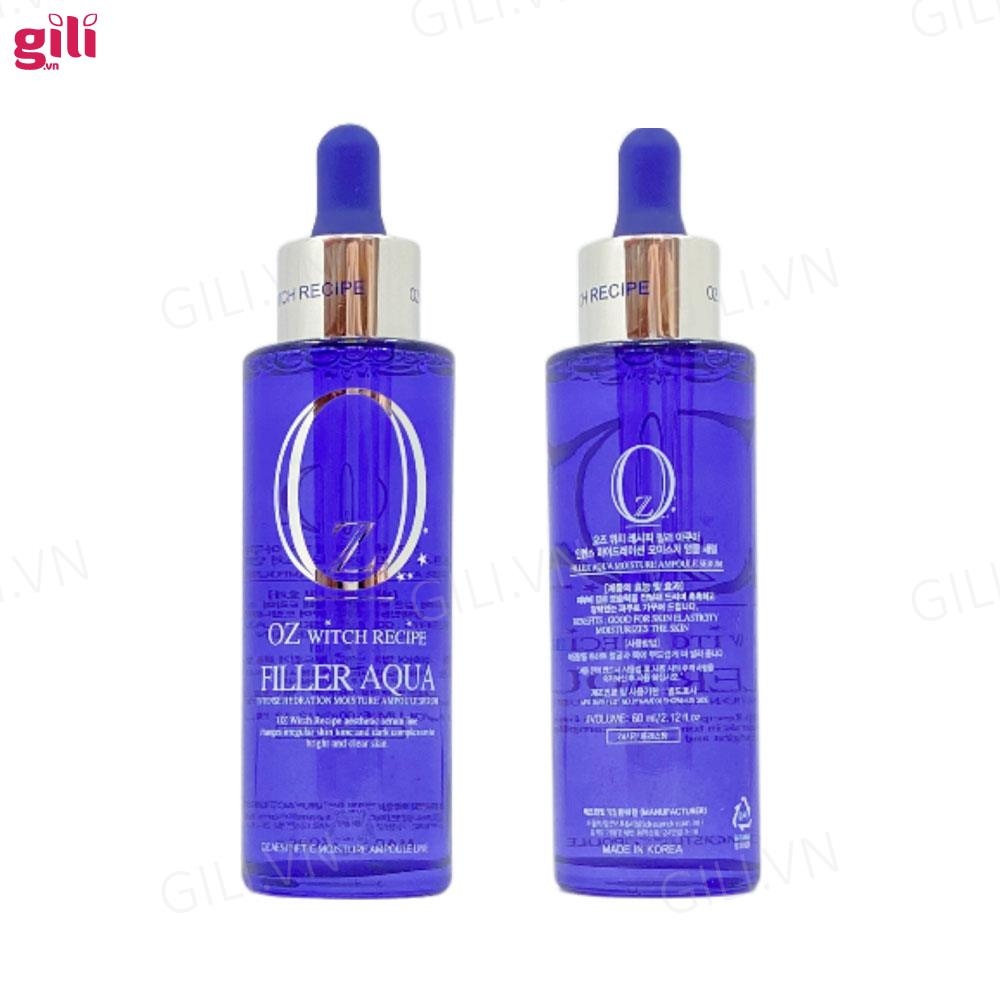 Tinh chất serum cấp nước OZ Witch Recipe Filler Aqua 60ml chính hãng