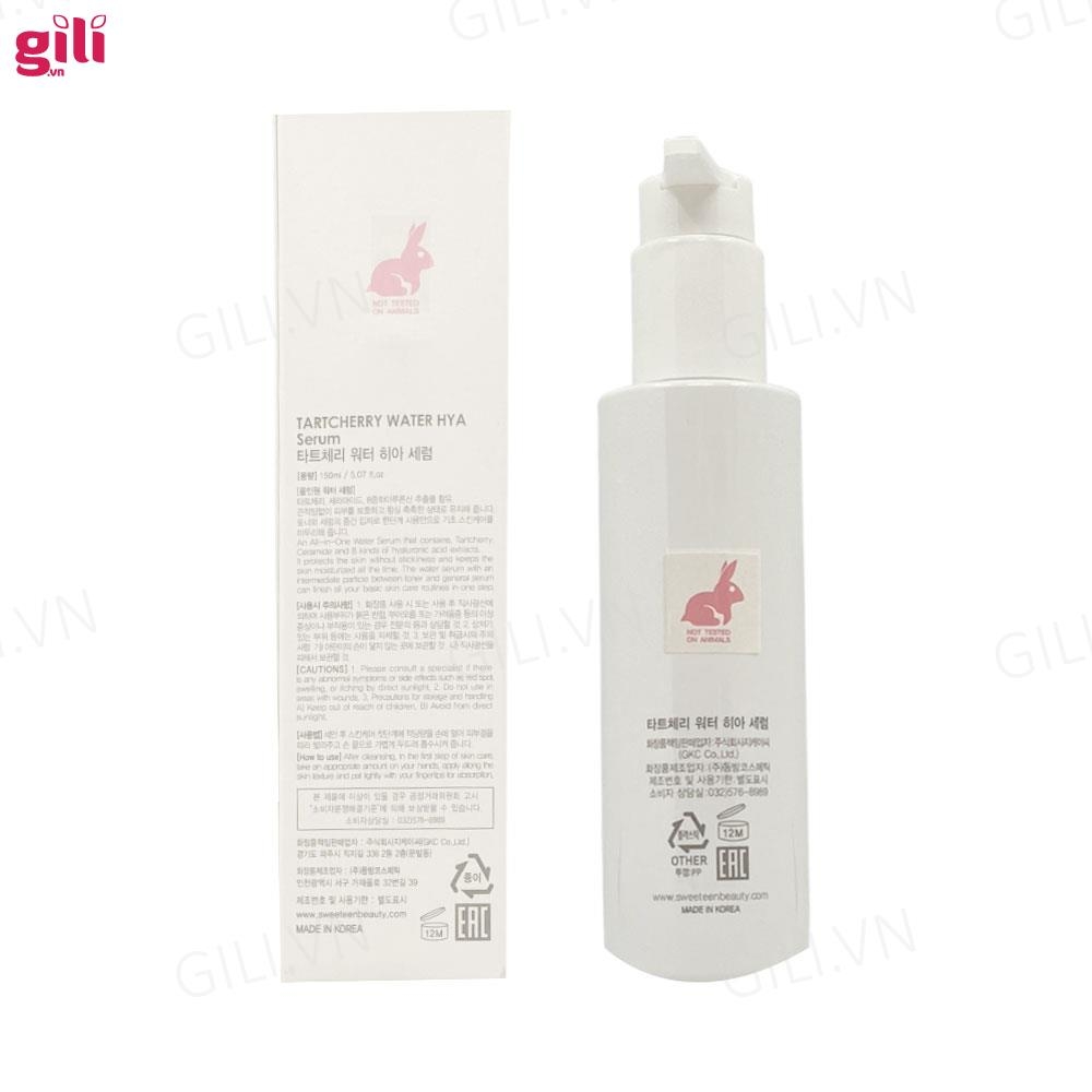 Tinh chất serum Sweeteen Tartcherry Water Hya 150ml chính hãng