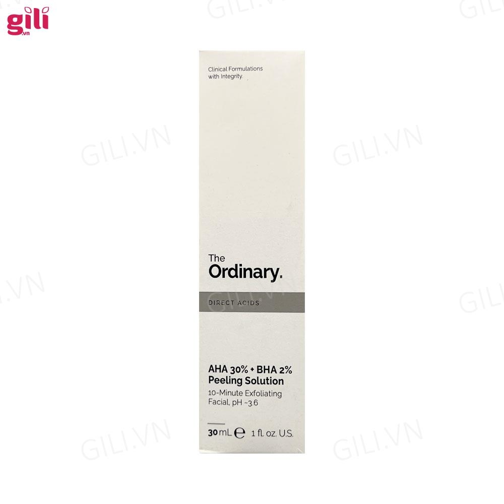 Serum The Ordinary AHA 30% BHA 2% Peeling Solution 30ml chính hãng