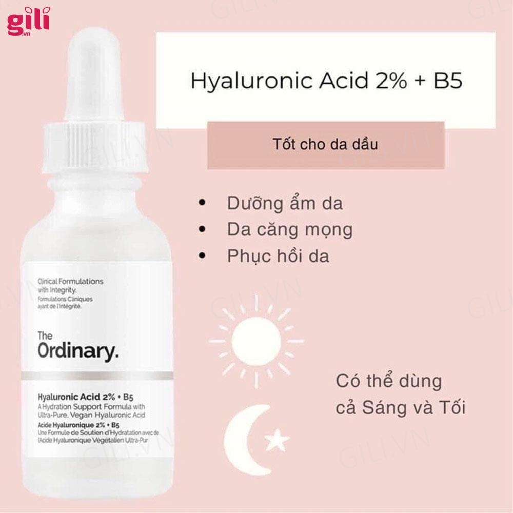 Tinh chất serum The Ordinary Hyaluronic Acid 2% + B5 30ml chính hãng