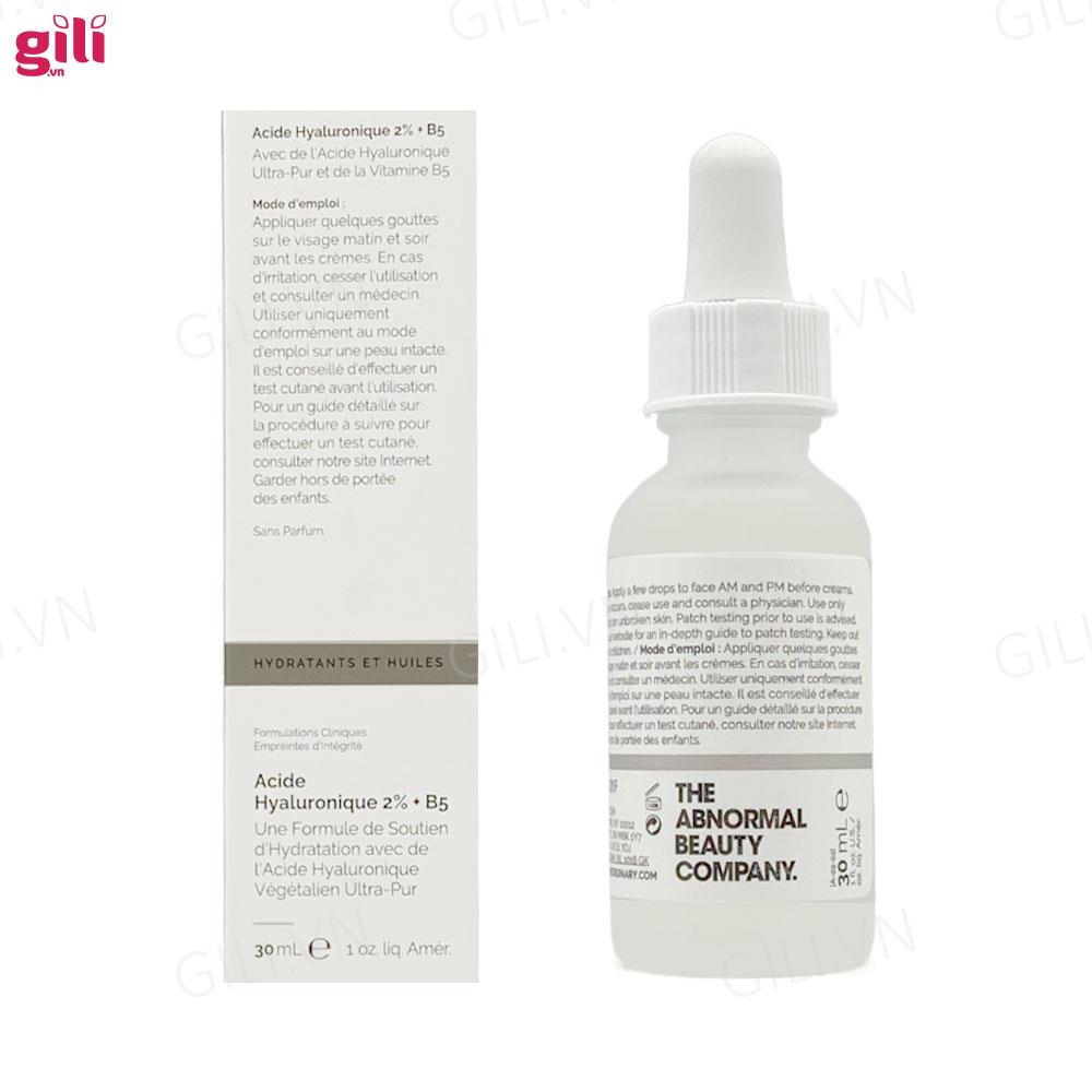 Tinh chất serum The Ordinary Hyaluronic Acid 2% + B5 30ml chính hãng