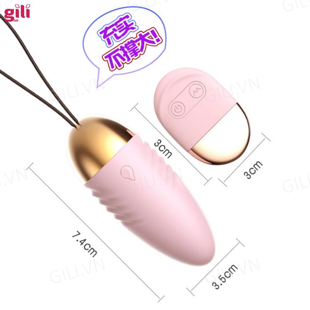 Trứng rung tăng khoái cảm Lilo Vibrator 10 chế độ chính hãng