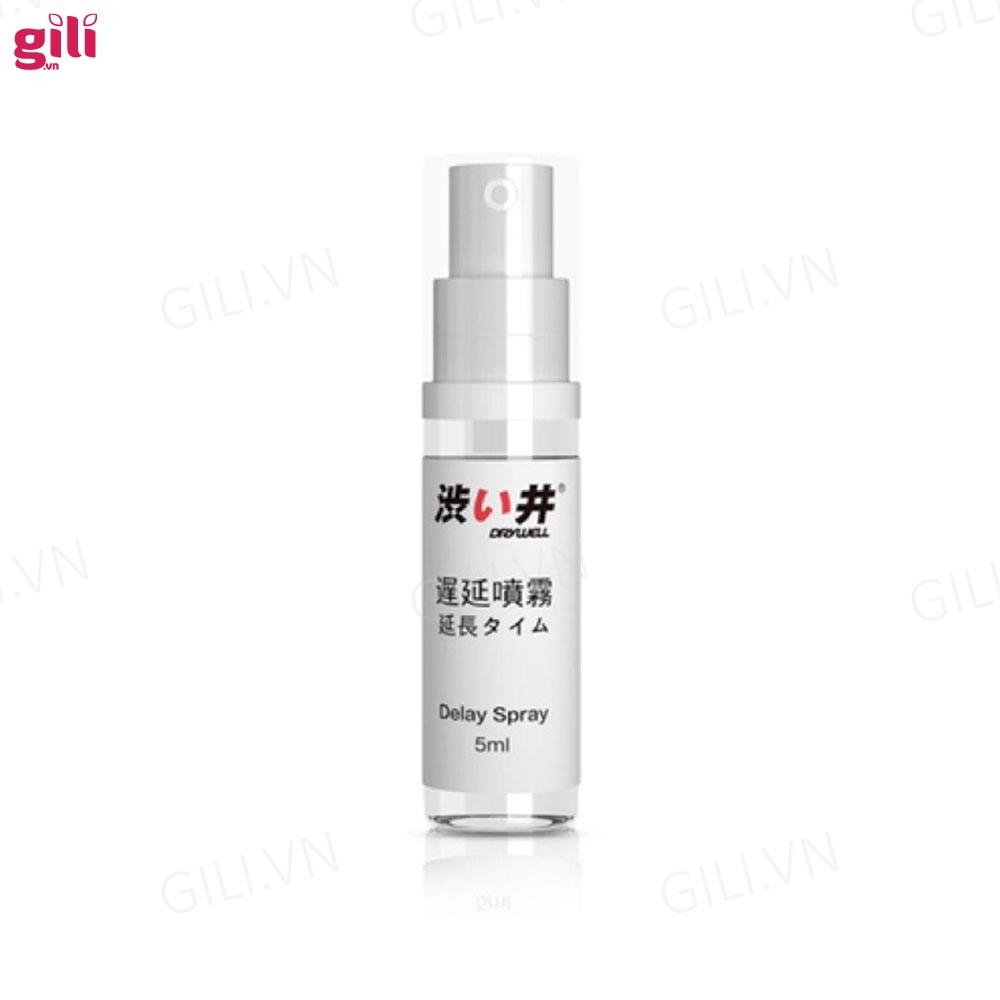 Xịt chống xuất tinh sớm Drywell Delay Spray 5ml chính hãng