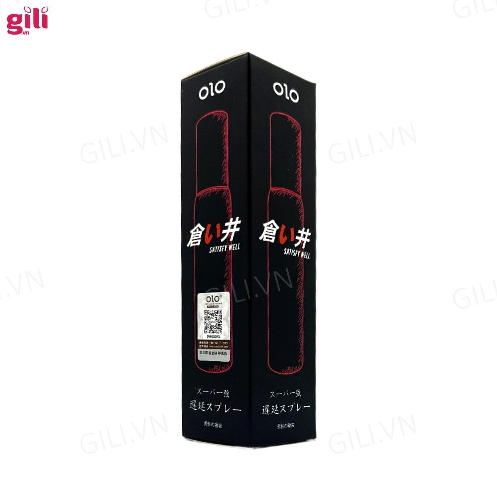 Xịt chống xuất tinh sớm Olo Satisfy Well 30ml chính hãng