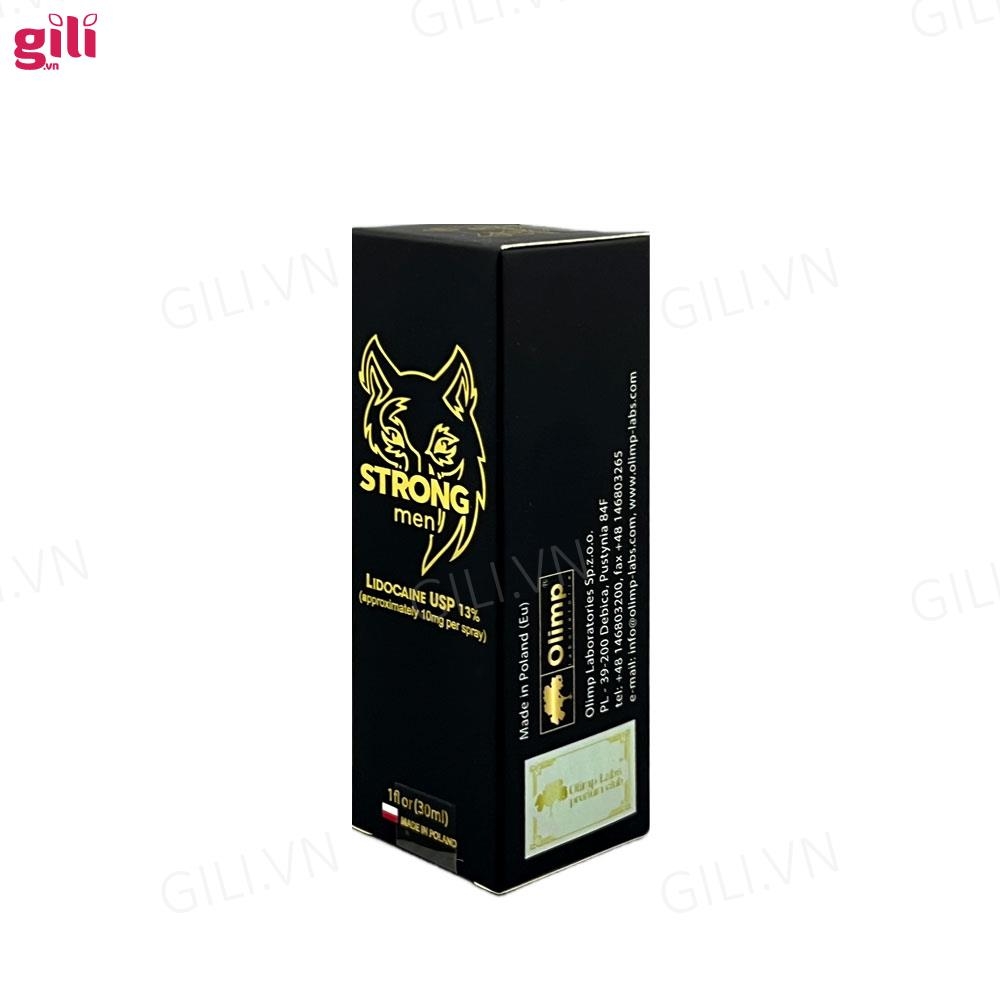 Xịt chống xuất tinh sớm Strong Men 30ml chính hãng