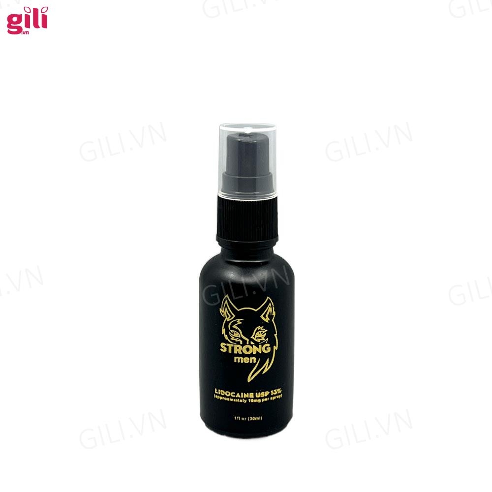 Xịt chống xuất tinh sớm Strong Men 30ml chính hãng