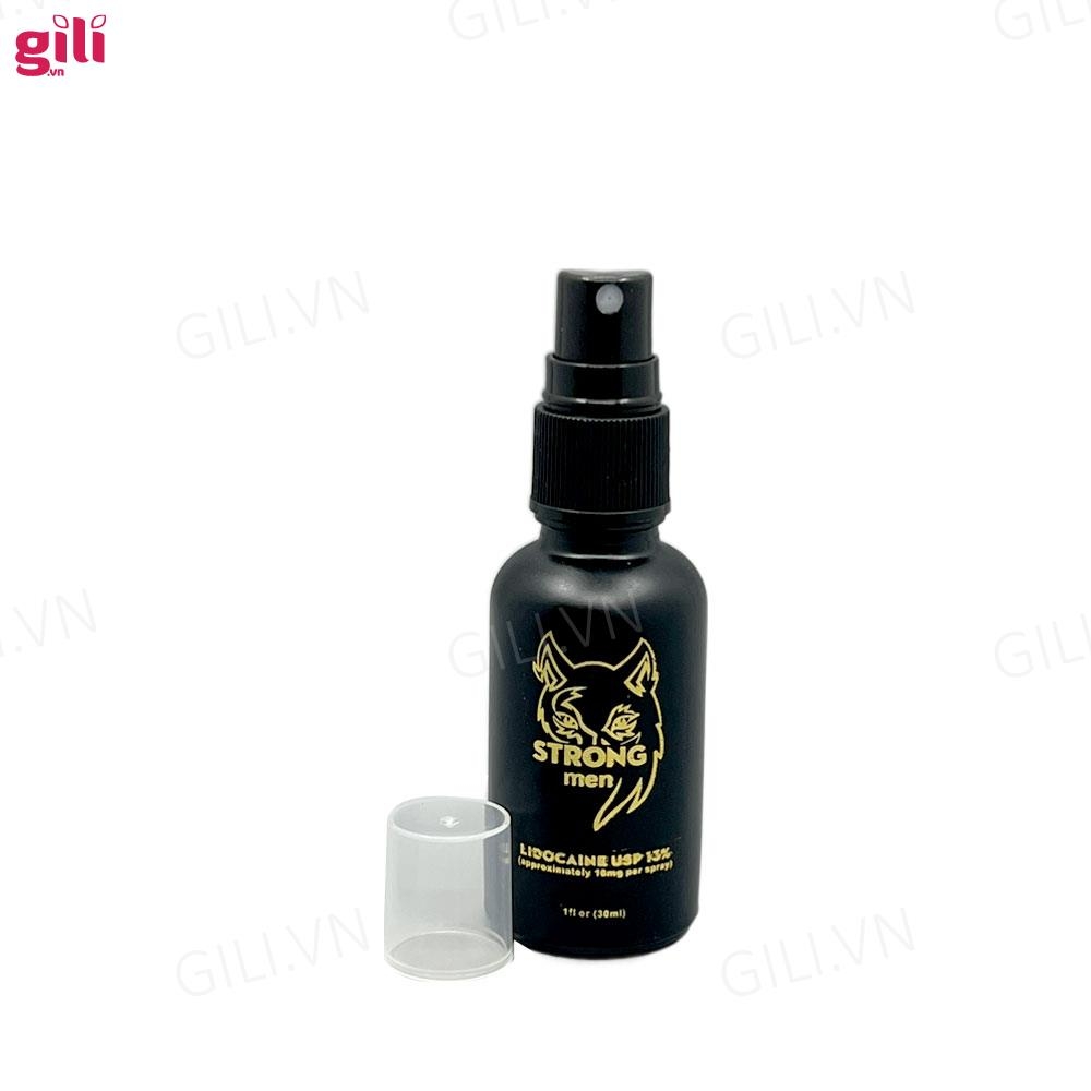 Xịt chống xuất tinh sớm Strong Men 30ml chính hãng