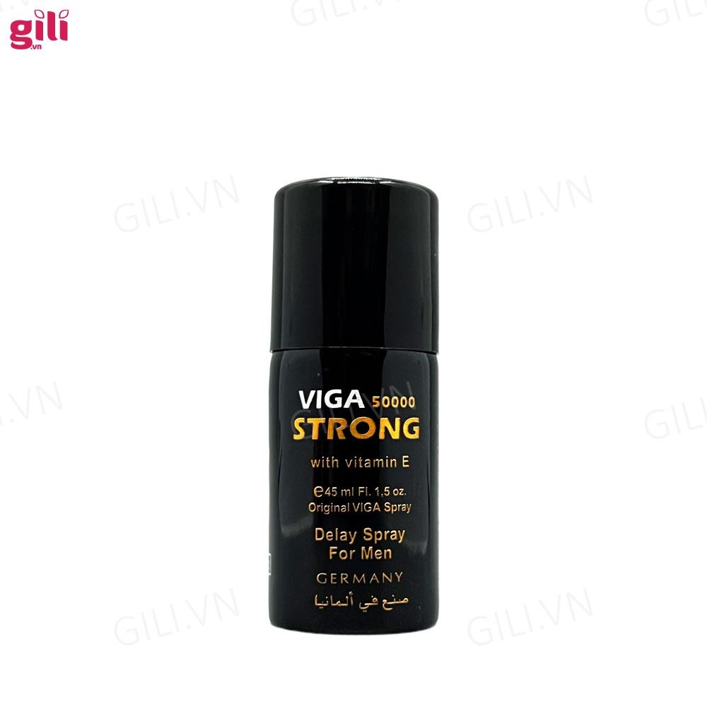 Xịt chống xuất tinh sớm Viga 50000 Strong 45ml chính hãng