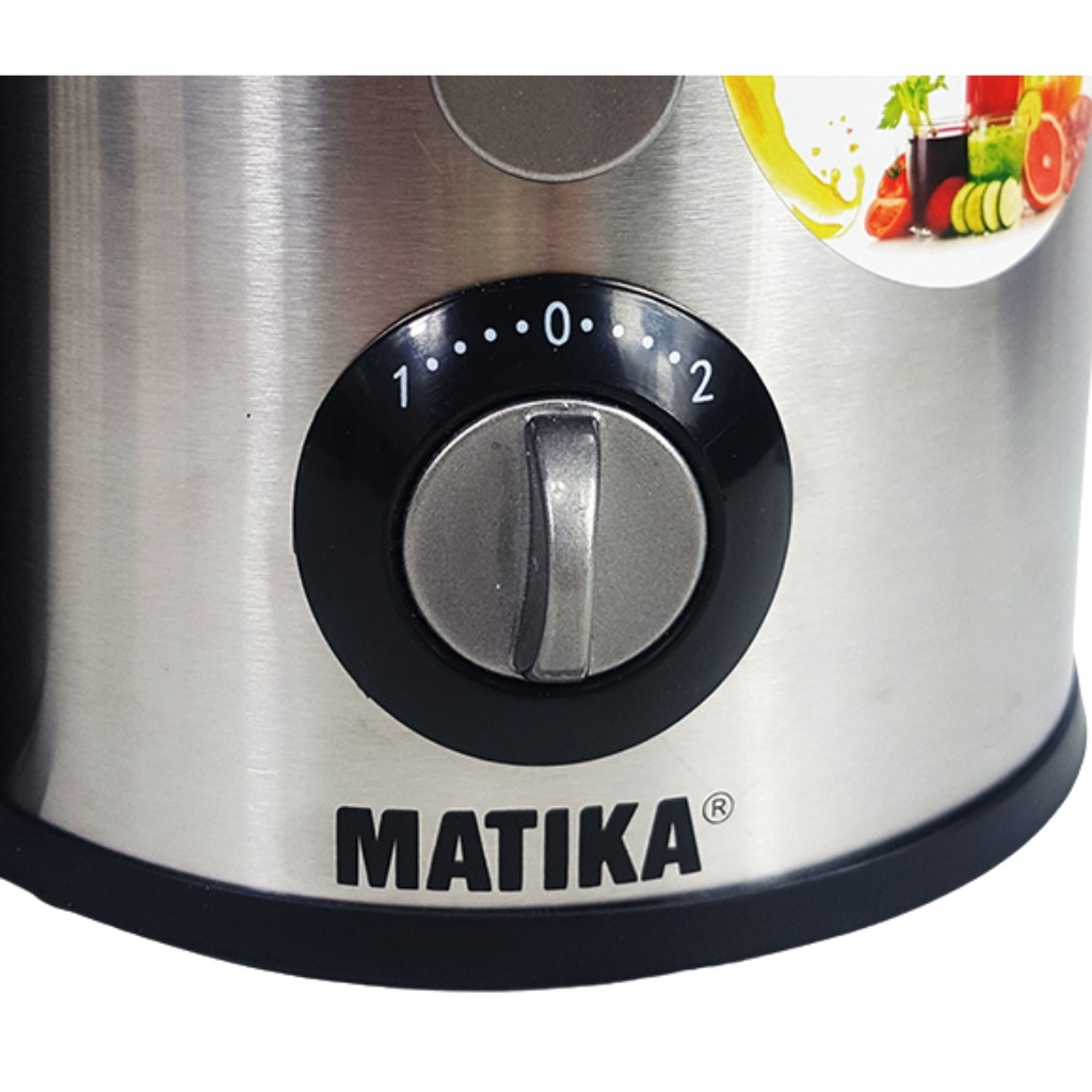 Máy ép nhanh / Máy ép trái cây Matika MTK-3266 công suất lớn 600W thiết kế hiện đại