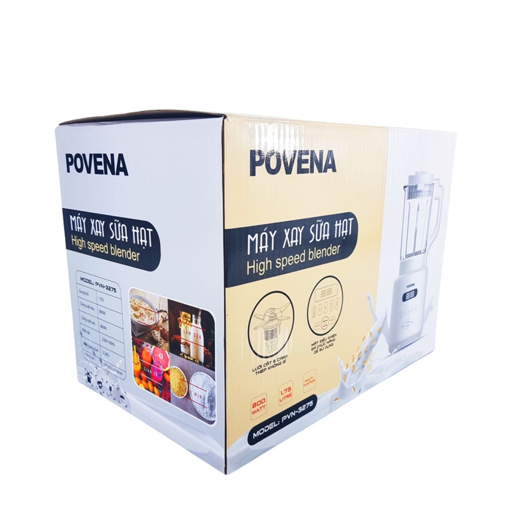 Máy làm sữa hạt Povena PVN - 3275