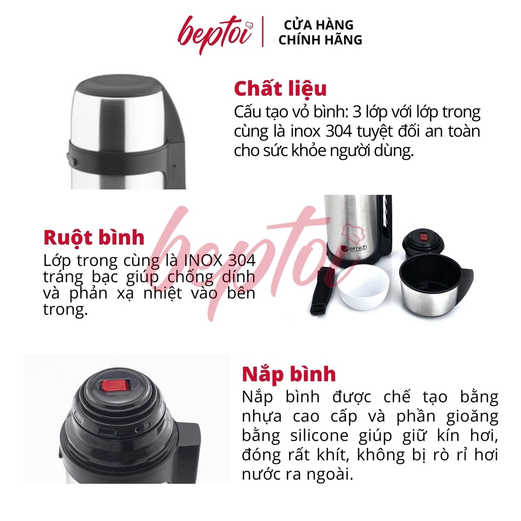 Bình giữ nhiệt 1200ml EL-6950