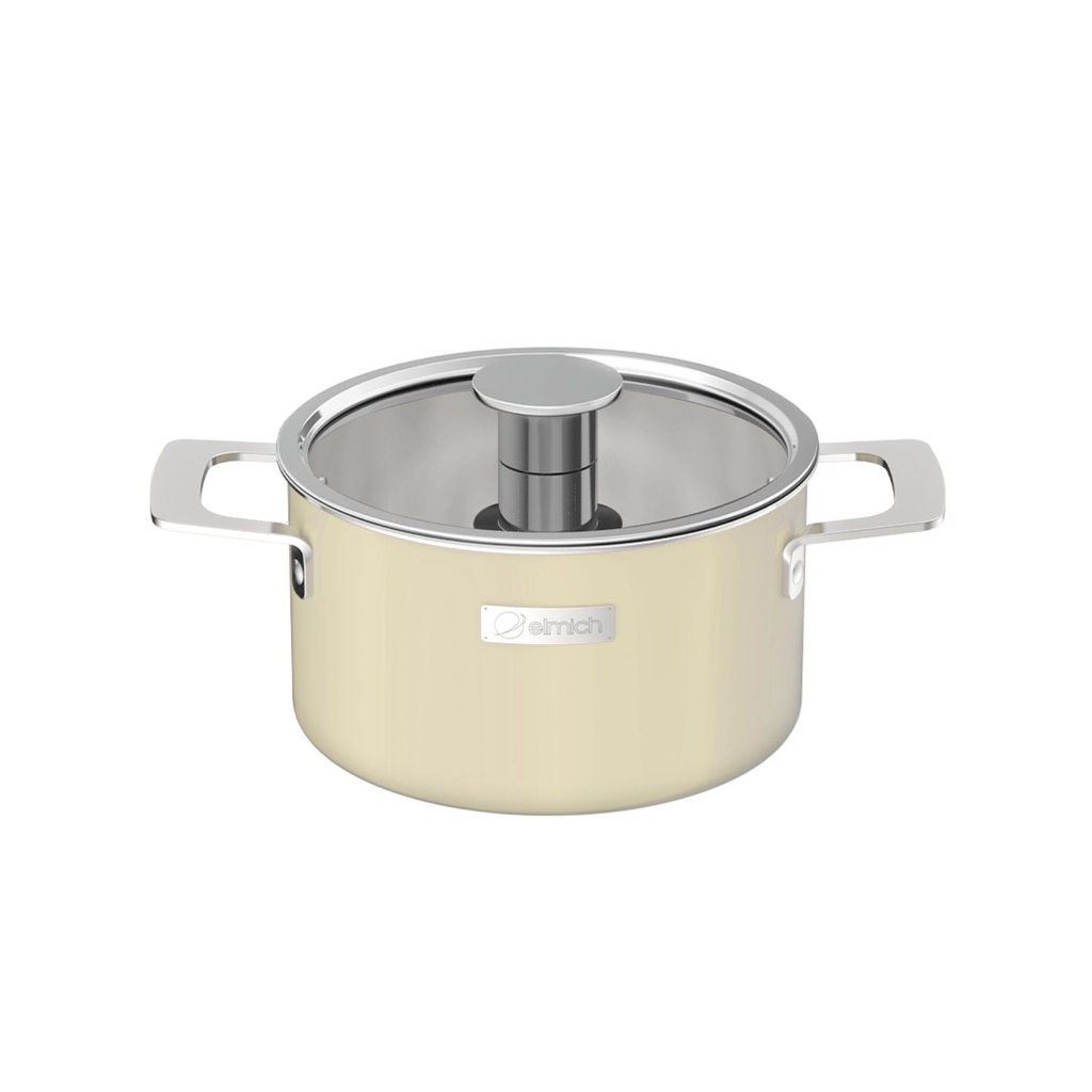 Nồi bếp từ Inox liền khối Elmich Hera EL- 8231 size 18, 20, 26cm