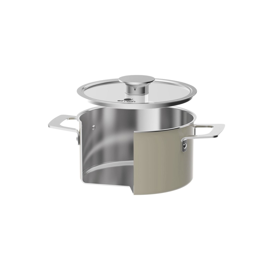 Nồi bếp từ Bộ Inox liền khối Hera size 16, 18, 22 chảo inox 20, chảo full induction 26cm ELMICH EL-8239