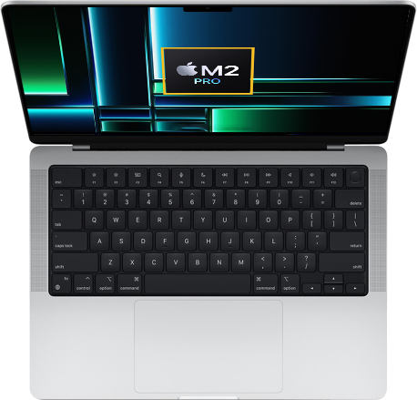 MacBook Pro 14 inch M2 Pro 10 CPU / 16 GPU - 32Gb Ram - 1Tb - Silver - Likenew