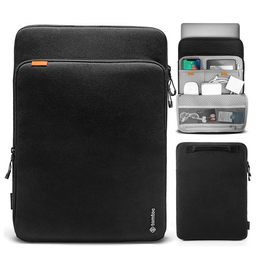 Túi xách chống sốc Tomtoc (usa) 360° protection premium macbook air / pro 13′′ black h13-c02d