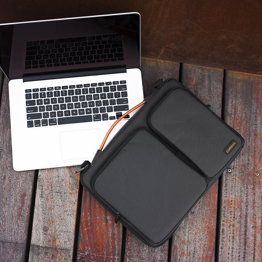 Túi Đeo Tomtoc (Usa) 360* Shoulder Bags Macbook 13″ Black – A42-C01D