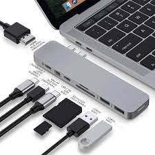 Cổng Chuyển Hyper Drive Usb Type-C Pro 8in2 Hub (GN28D-Gray)