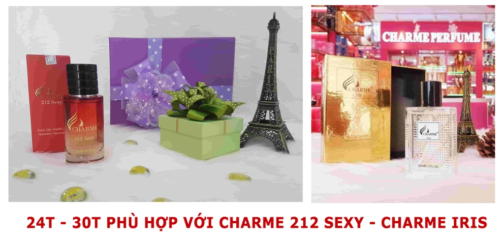 shop nước hoa Charme Perfume chính hãng uy tín Hoangvuongshop.com cũng là website chính thức của team Tuổi từ 24 đến 30: Đây là độ tuổi bắt đầu sự nghiệp của nam giới