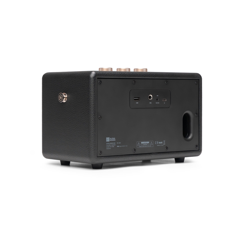 Loa Bluetooth Retro Alpha Works W89 - Hàng Chính Hãng PGI