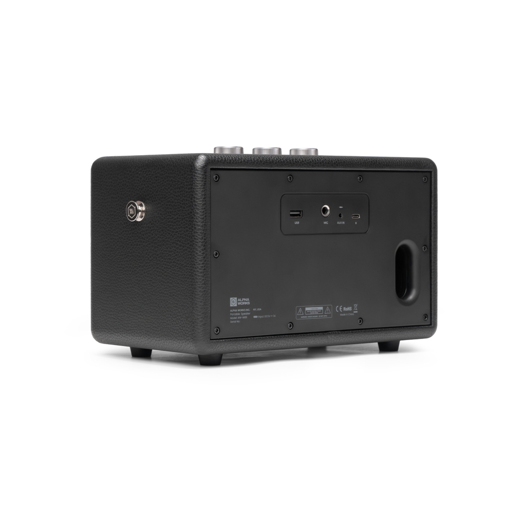 Loa Bluetooth Retro Alpha Works W89 - Hàng Chính Hãng PGI