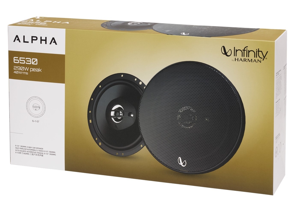 Loa đồng trục 3-way lắp trên xe ô tô Infinity ALPHA 6530