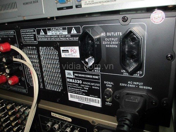 Ampli karaoke JBL RMA 330 - Hàng Chính hãng PGI