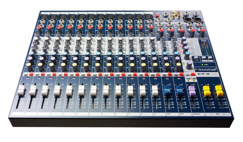 Mixer analog SOUNDCRAFT EFX12 CONSOLE - Hàng Chính hãng PGI