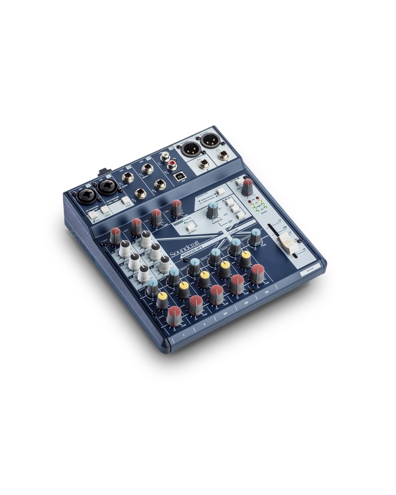 Mixer analog SOUNDCRAFT NOTEPAD-8FX - Hàng Chính hãng PGI