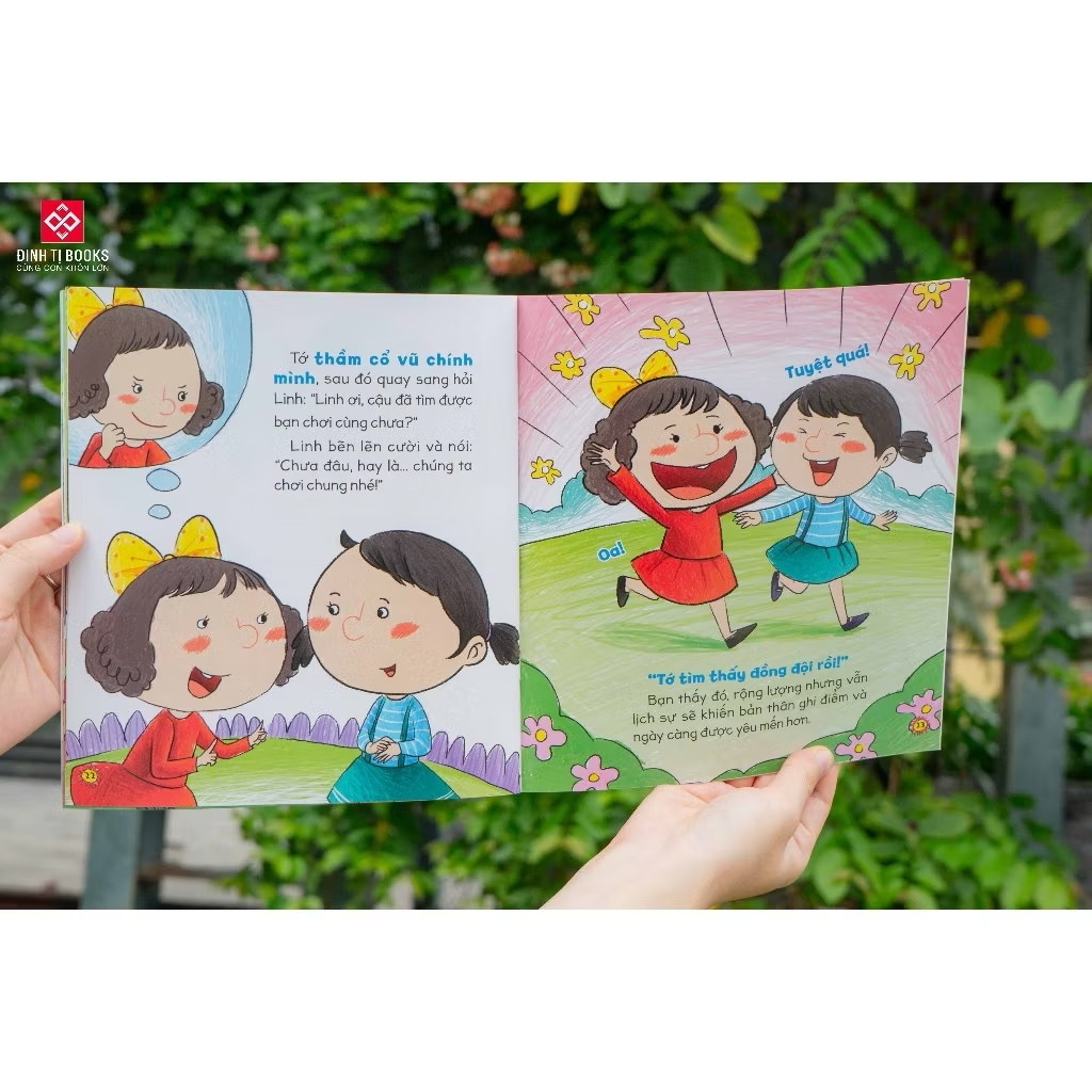 Sách - Bé yêu tự tin làm chủ cảm xúc - Đinh Tị Books (Dành cho trẻ em từ 3-9 tuổi)