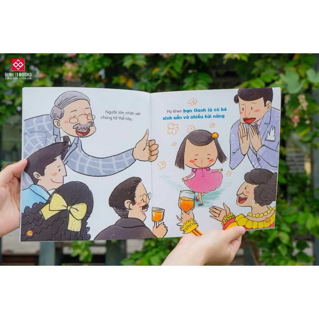 Combo 08 cuốn Sách - Bé yêu tự tin làm chủ cảm xúc - Đinh Tị Books (Dành cho trẻ em từ 3-9 tuổi)