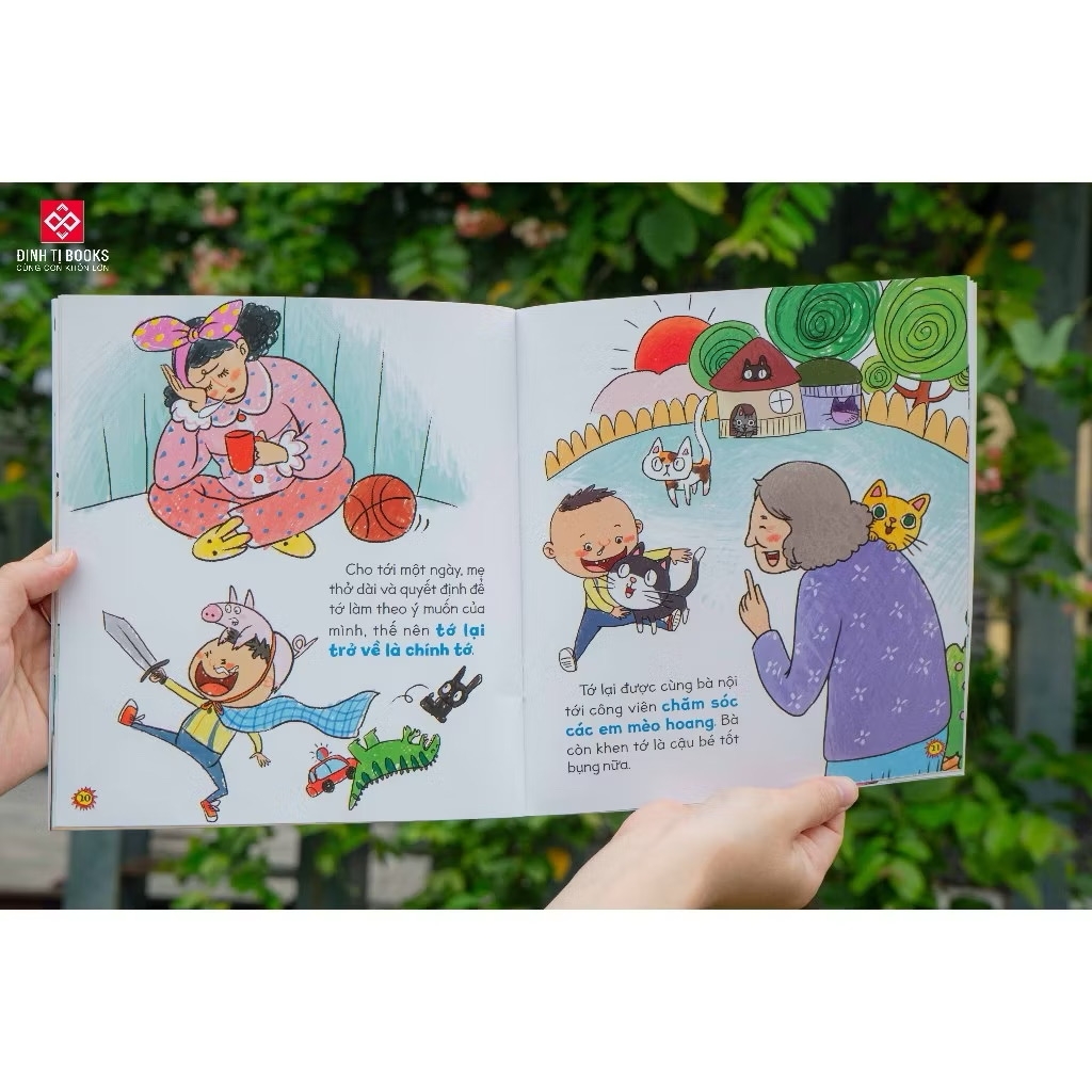 Sách - Bé yêu tự tin làm chủ cảm xúc - Đinh Tị Books (Dành cho trẻ em từ 3-9 tuổi)