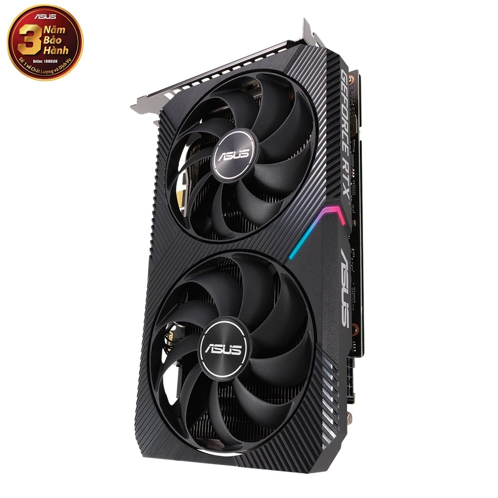 ASUS DUAL GeForce RTX 3060 Ti V2 MINI 8GB GDDR6 (LHR)