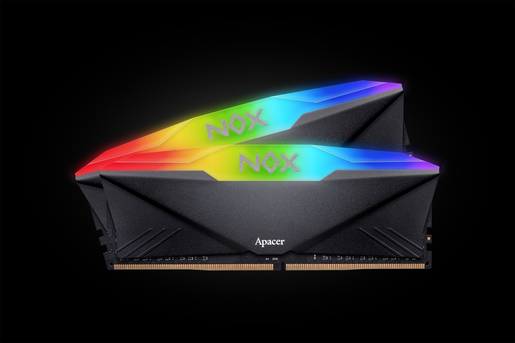 Ram Apacer Nox Rgb 8Gb/3200 DDR4 (1x8Gb) Led RGB Black
