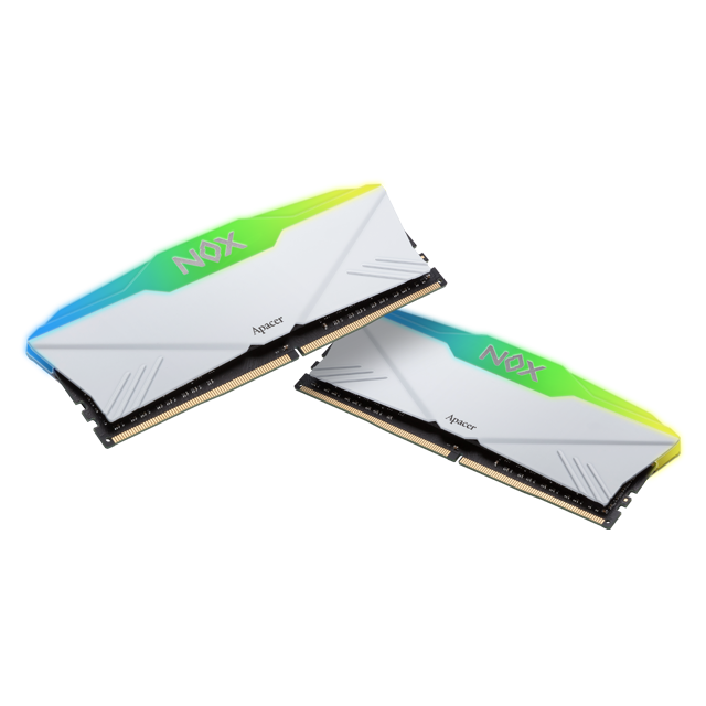 Ram Apacer Nox Rgb 8Gb/3200 DDR4 (1x8Gb) Led RGB White