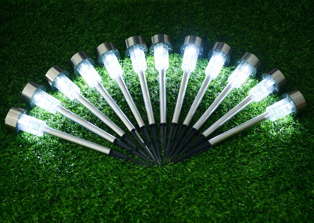 Combo 10 đèn led sân vườn 1 bóng (Solar)
