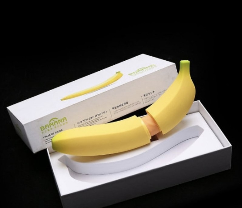 Dương vật giả ngụy trang quả chuối - Moylan Banana Vibrator