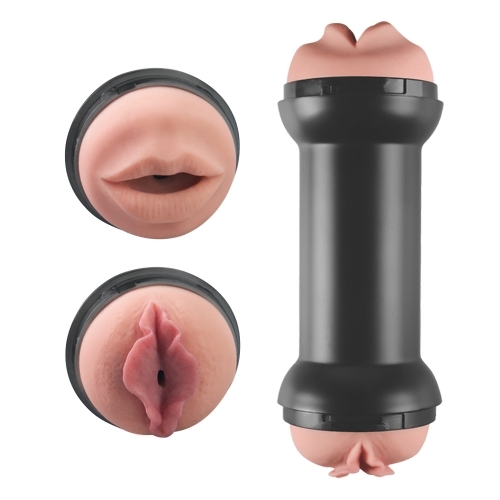 Cốc thủ dâm 2 đầu Lovetoy Training Master Double Side Stroker Mouth and Pussy