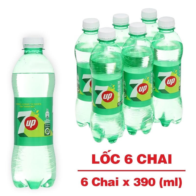 Nước ngọt 7Up vị chanh 390ml