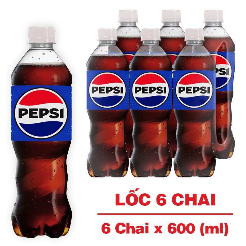Nước uống có gaz Pepsi Cola 600ml