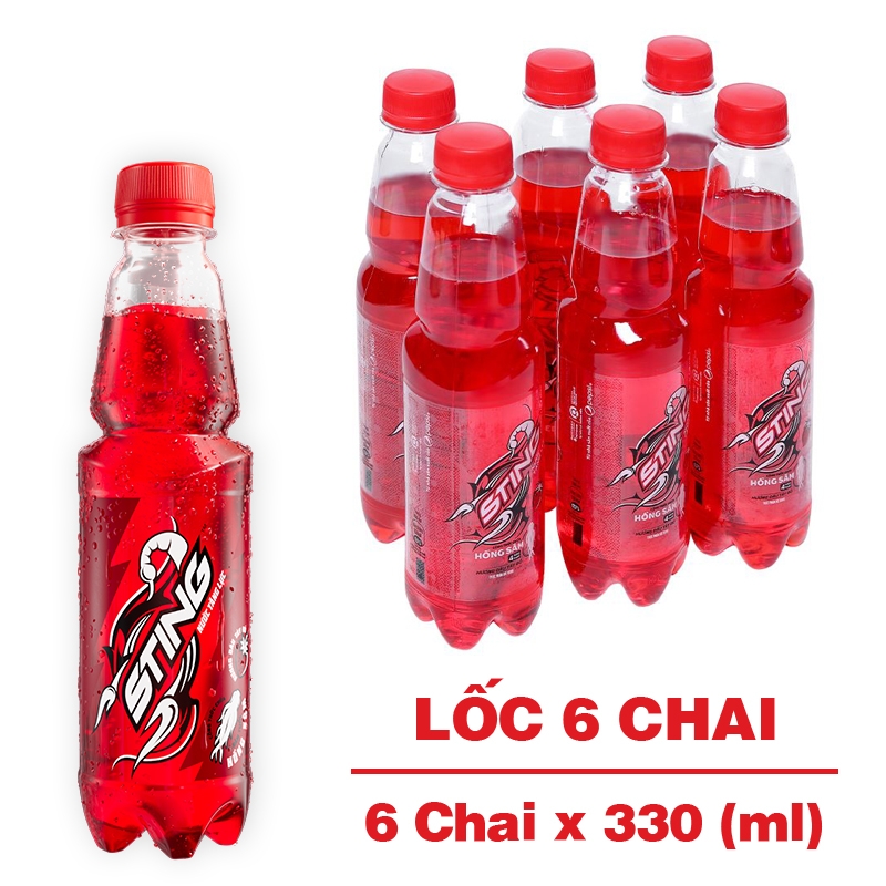 Nước tăng lực Sting dâu 330ml