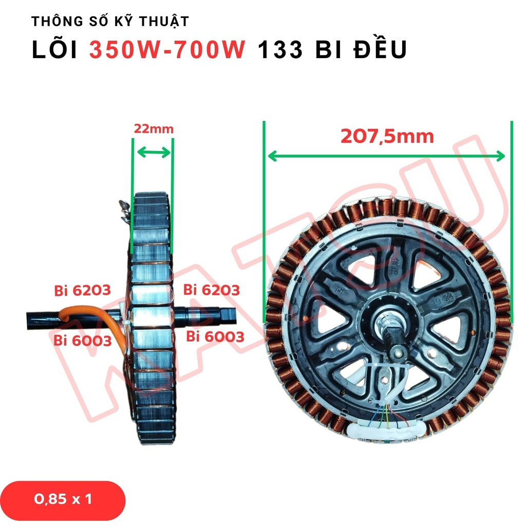 Lõi động cơ 133 700W