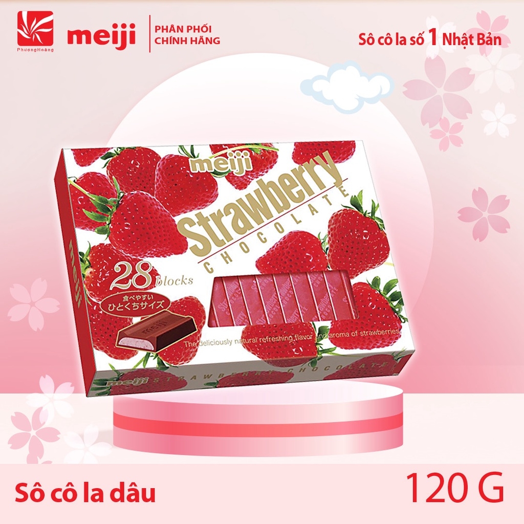 Socola Đen/Sữa Meiji Black/Milk Chocolate 41g*10 viên/120g*26 viên/50g*1 thanh Nhật Bản