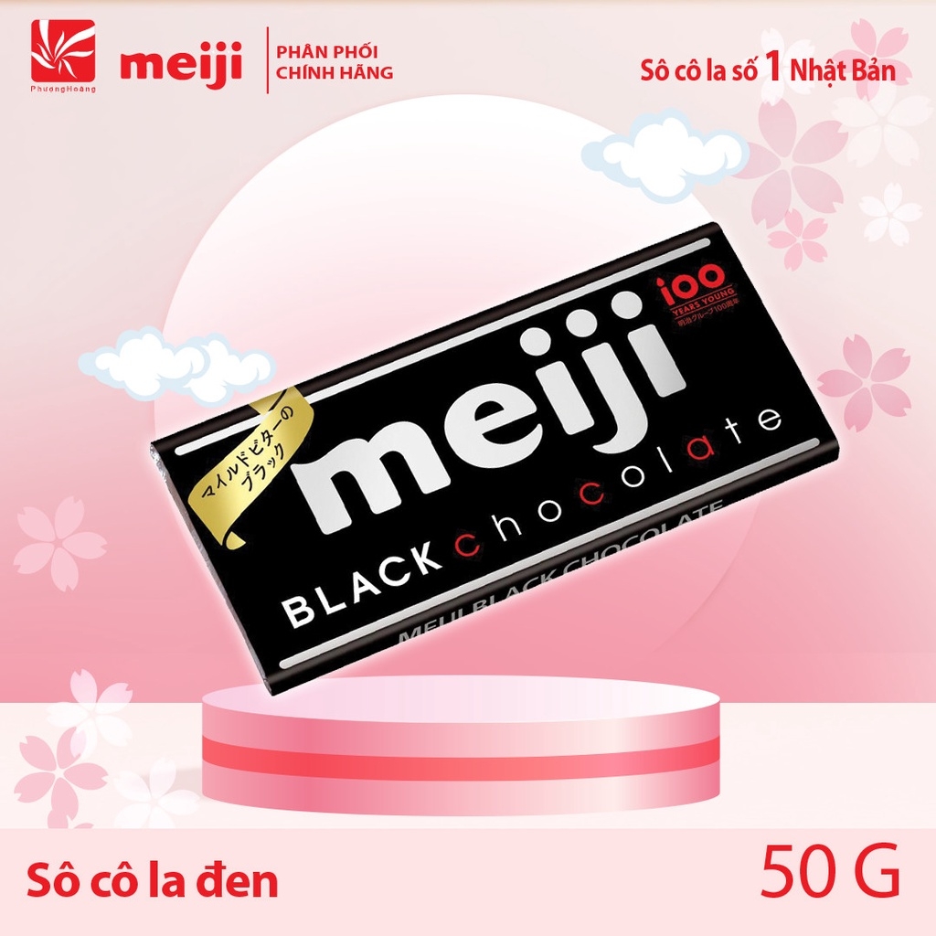 Socola Đen/Sữa Meiji Black/Milk Chocolate 41g*10 viên/120g*26 viên/50g*1 thanh Nhật Bản