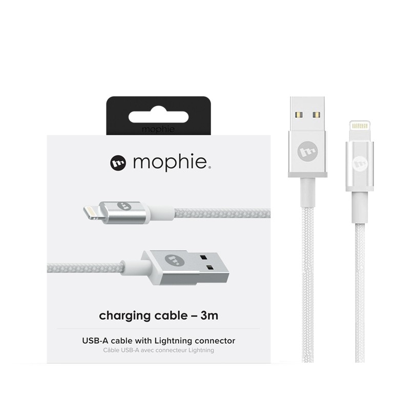 Cáp USB-A to Lightning Mophie 3M